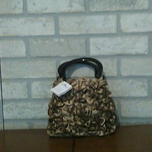 Fancy handmade flower purse